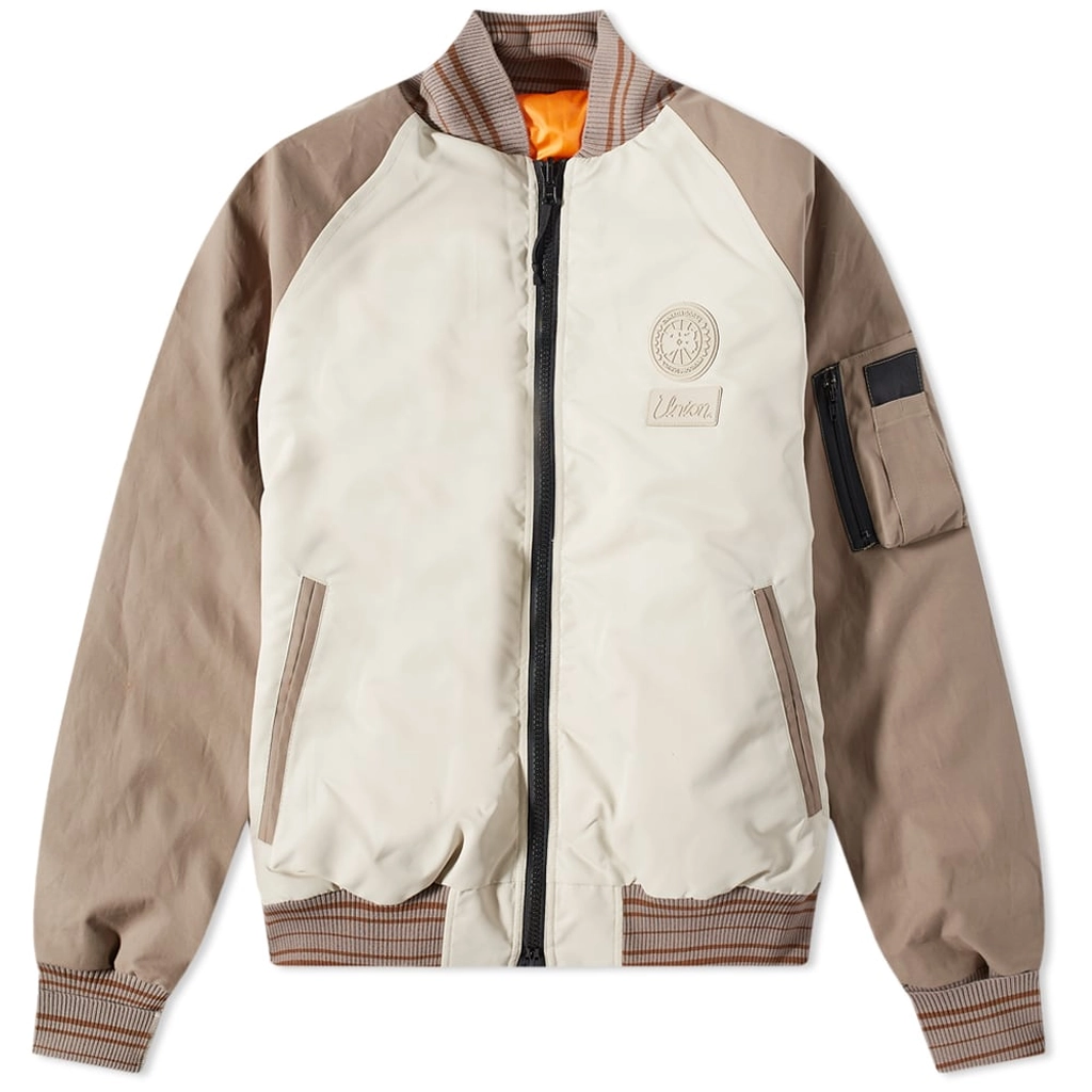 Canada Goose Men's & NBA Collection with UNION Bullard Bomber Jacket Pearl